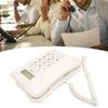 Desk Phone Caller ID Wall Mount Minimalist Corded House Phone for Home Hotel Telephone Line