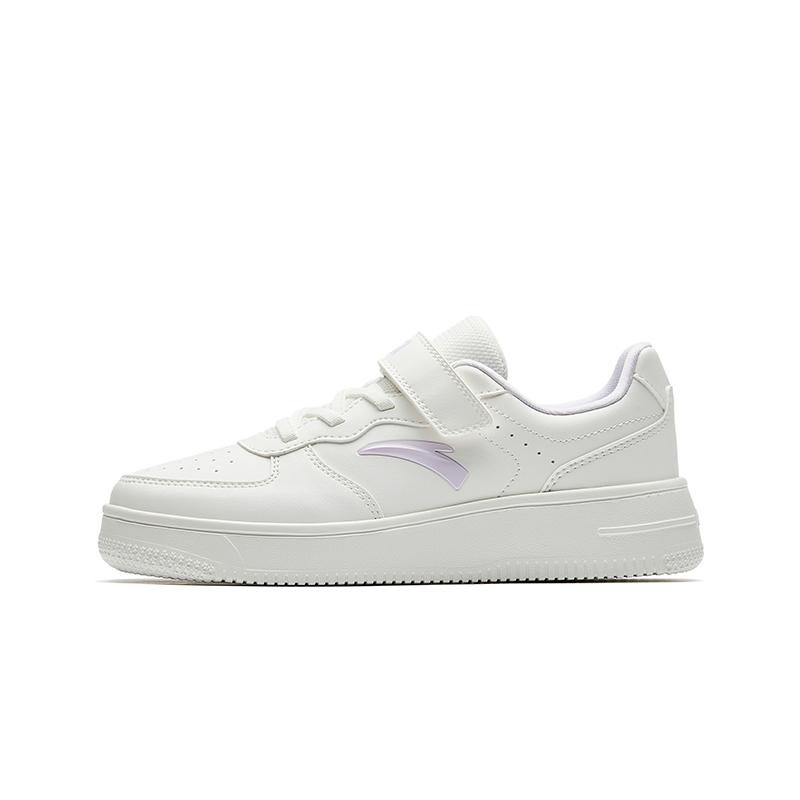 Anta Kids Trendy Fashion Comfortable Versatile Color Block Sports Casual Commuting School Lightweight Shock Absorption Low Top Kids Sneakers A22538088