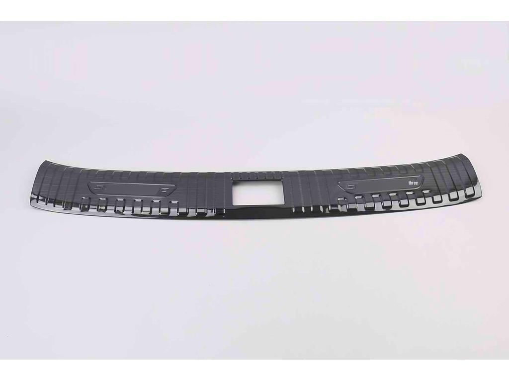 2019 Santa Fe Tailgate Bumper Protector Stainless Steel Trunk Guard