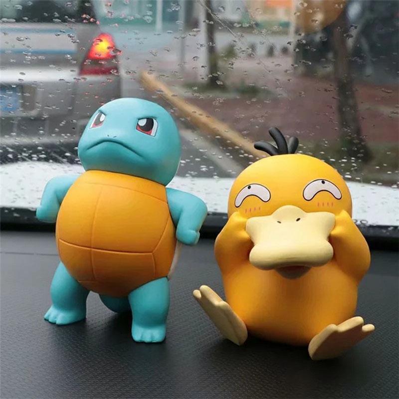 Discover Intime Pokemon Adorable Squirtle Desktop Ornament Figurine Automotive Central Control Ornaments Car Ornament Playthings Present