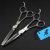 6.0 Inch Zb-01 Freelander 440C Straight Flower Handle, Hair Scissors, Hair Scissors, Tooth Scissors, Thin Scissors