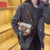 Small Bag Women's New Women's Bag Saddle Bag Retro Printed Small Square Bag Women's Messenger Bag