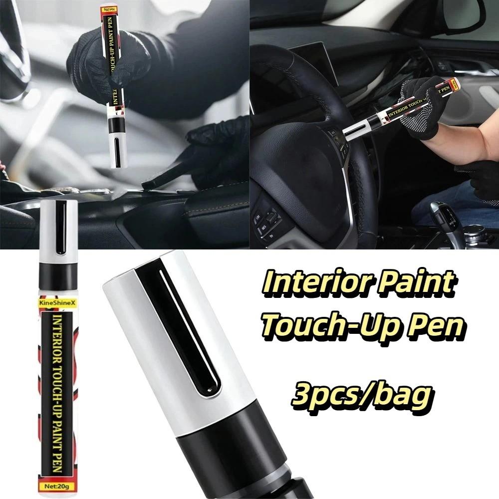 3pcs/bag Plastic Parts Car Interior Paint Pen Dashboard Scratch Repair  Car Interior