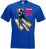26 Die nackte Kanone 2 Filmplakat T-Shirt Blau alle Größen Unisex T-Shirt