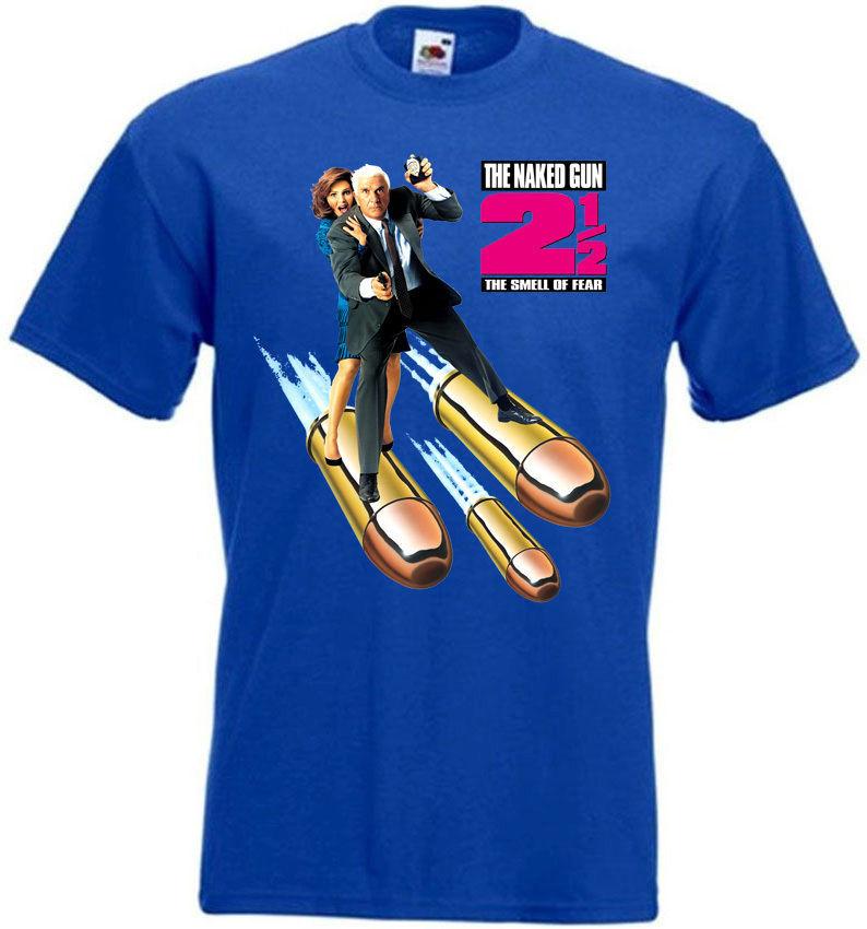 

26 THE NAKED GUN 2 Movie Poster T shirt Blue all sizes Unisex T-Shirt XXXXL