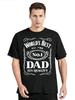 Streetwear T-shirt Birthday Gifts Summer Style Tshirt Men's Clothing Novelty Awesome World′s Best Dad T Shirt O-neck Cotton T...