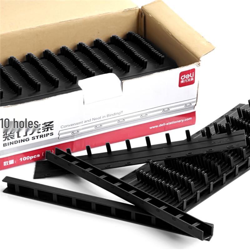 Deli 10-Hole Plastic Binding Combs 2600₽
