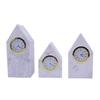 Light luxury Nordic creative desktop clock simple modern fashion desktop personalized marble clock ornament