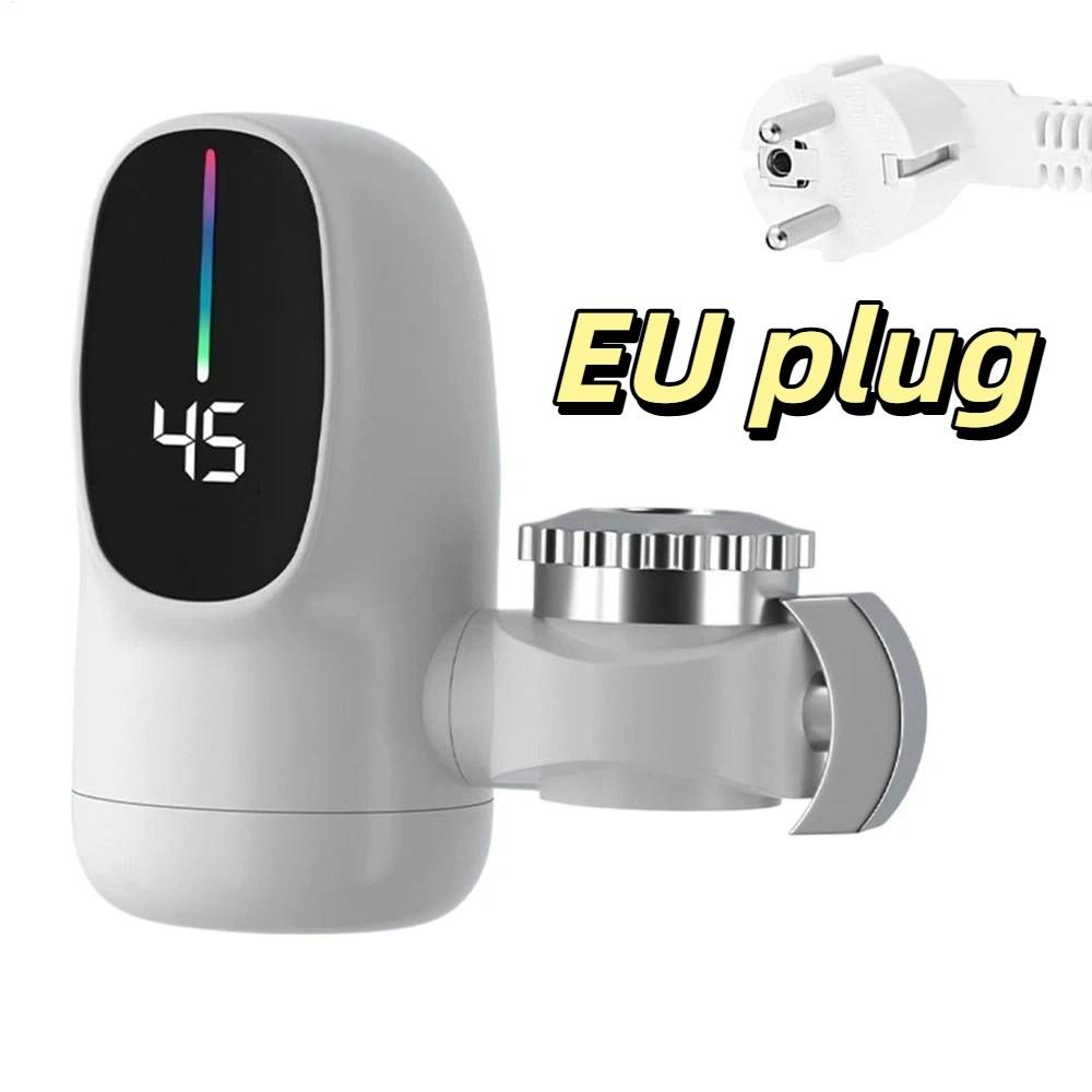 Digital Display Instant Water Heater 3000W Fast Heating Electric Hot Water Tap Cafe EU