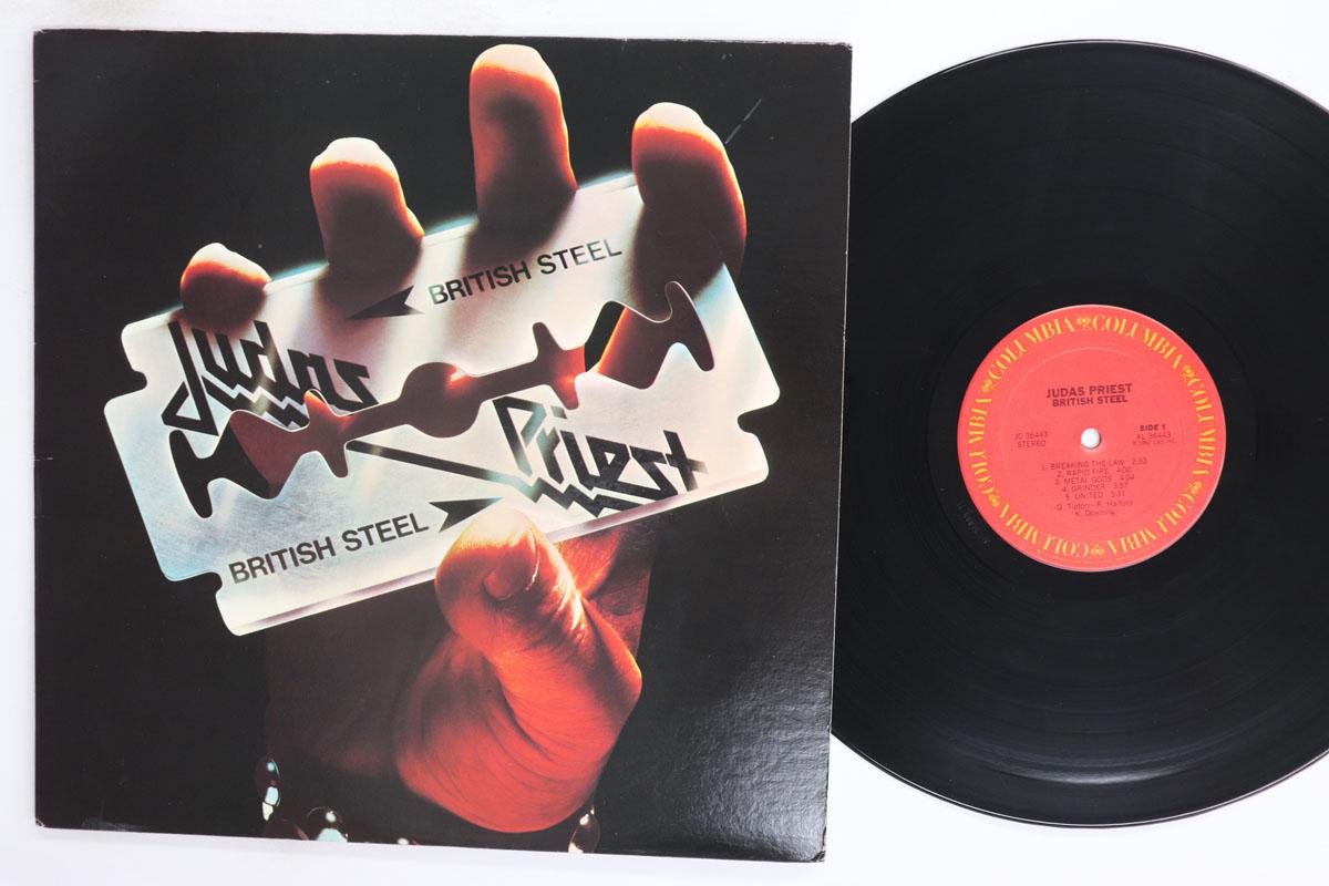 LP Record JUDAS PRIEST British Steel JC36443 COLUMBIA 1980 US Metal Used