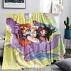 Dragon Ball character Print Flannel Blanket High quality Comfortable for All Seasons Home Decor Warmth and Comfort Perfect for Christmas Gifts