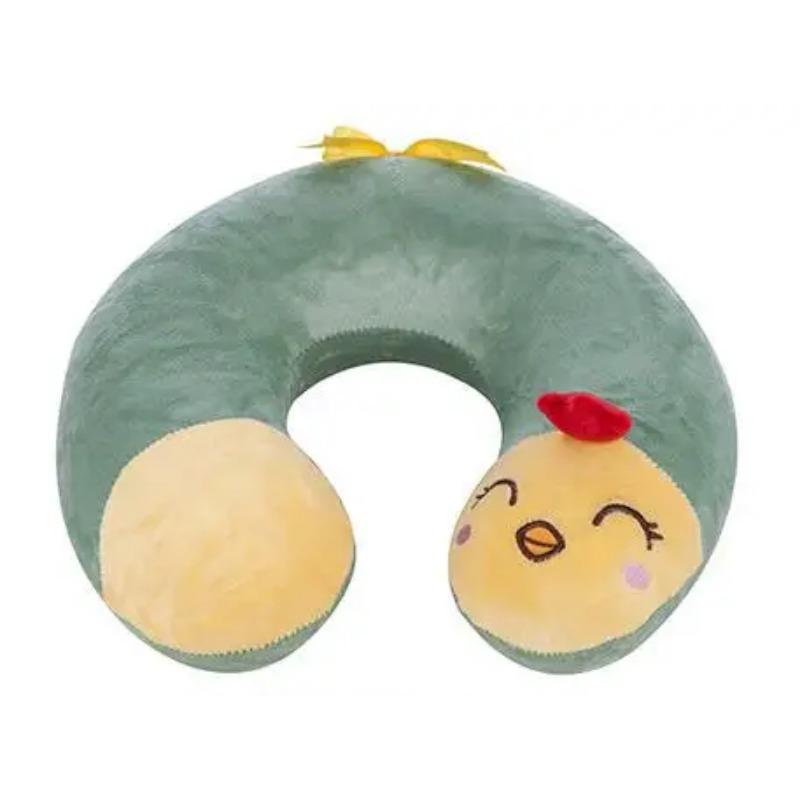Natural Latex U-shaped Pillows Neck Pillow On the Airplane Ealth Care Orthopedic Massage Pillow for Travel