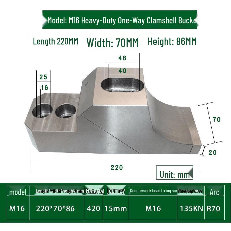 CNC Heavy-Duty Frog Clamp Fixture