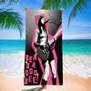 Rock Singer Pretty B-Beabadoobee Beach Towel Colorful Bath Towels For Girl Microfiber Quick Dry Custom Sand Free Yoga Spa Gym