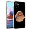Cartoon Doubt Duck Phone Case For Xiaomi Redmi Note 12 4G 11 10 Pro 5G 10C 10S 9S 9 9T 8T 9C 9A 8 8A 7 K50 K40 Gaming Cover