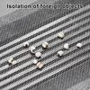 1 Roll Disposable Hair Drain Stickers Waterproof Fiberglass Floor Drain Sticker Mesh Filter Hair