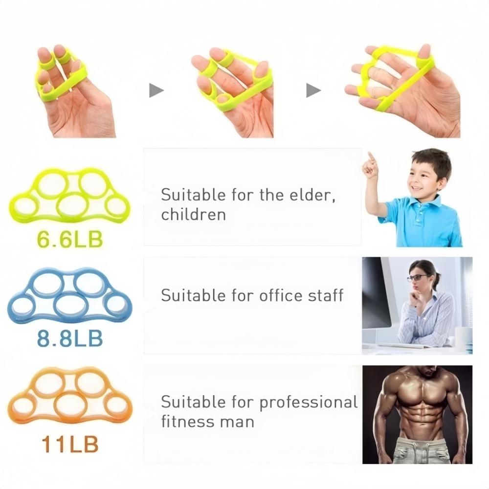 Creative Finger Puller Gripper Fitness Rehabilitation Exercise Compression and Decompression Training Relaxation Device Flexion