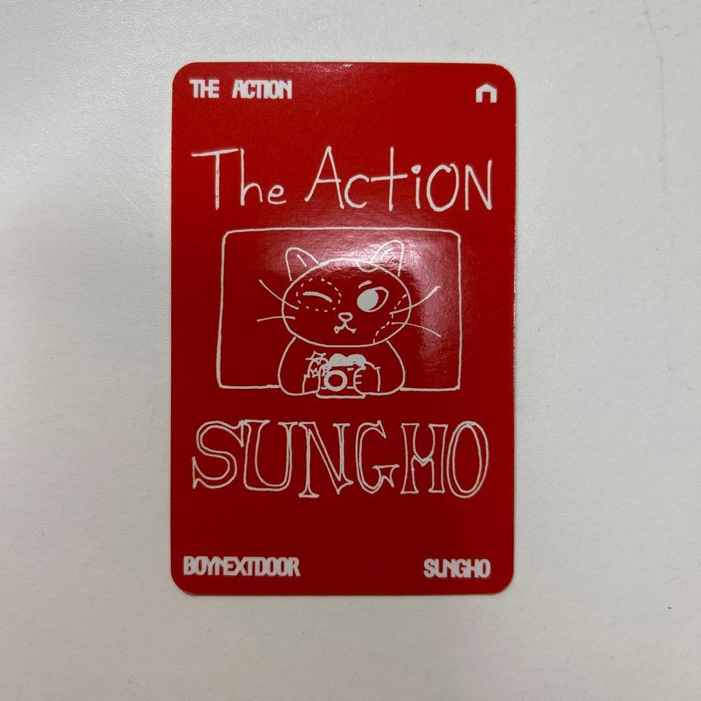 [USED] Bonekudo Seonho Trading Card Included In the Action