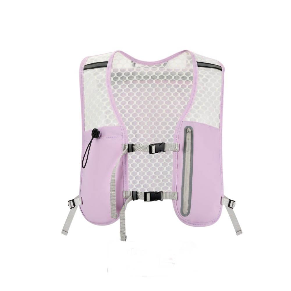 

Нескользящий гидратационный жилет спортивная сумка легкая велосипедная сумка жилет рюкзак для воды светоотражающий дизайн фиолетовый