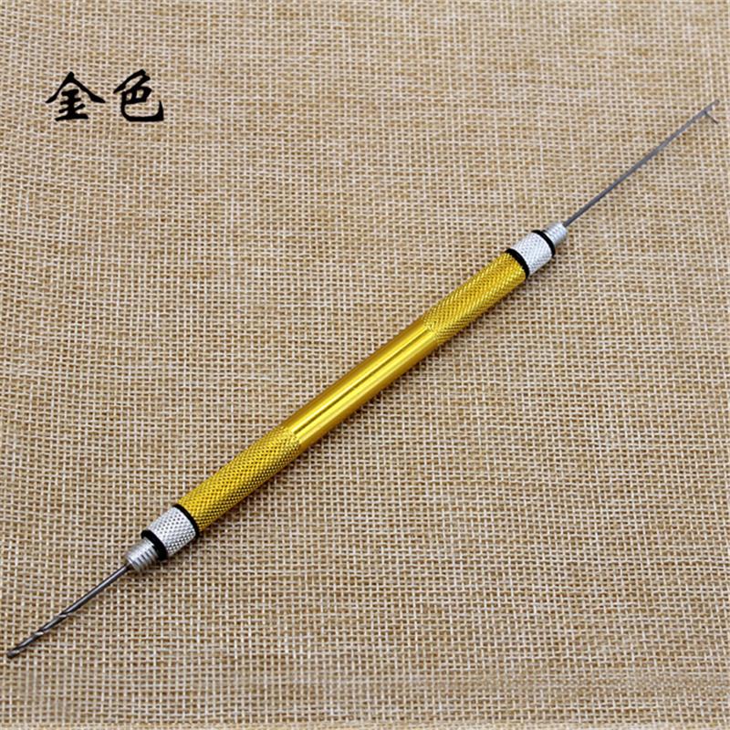 

Carp Fishing Rigging Bait Needle Boilies Drill Stringer Pellet Splicing Puller Loading Accessories Kit Fish Tools Set жовтий