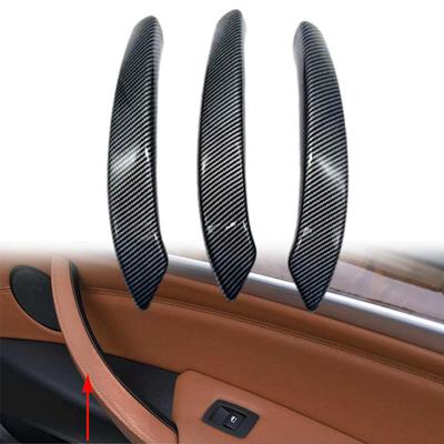 3 Pçs/set Maçaneta Da Porta Do Carro Capa Guarnição Para BMW X5 E70 2007-2013 / X6 E71 2008-2014 Apenas Para LHD