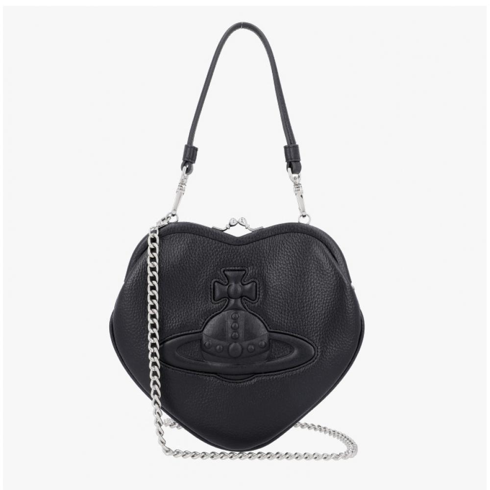 Vivienne Westwood Glocke Vegan Bio Grünes Korn Herzschlag Kette Umhängetasche 4b01