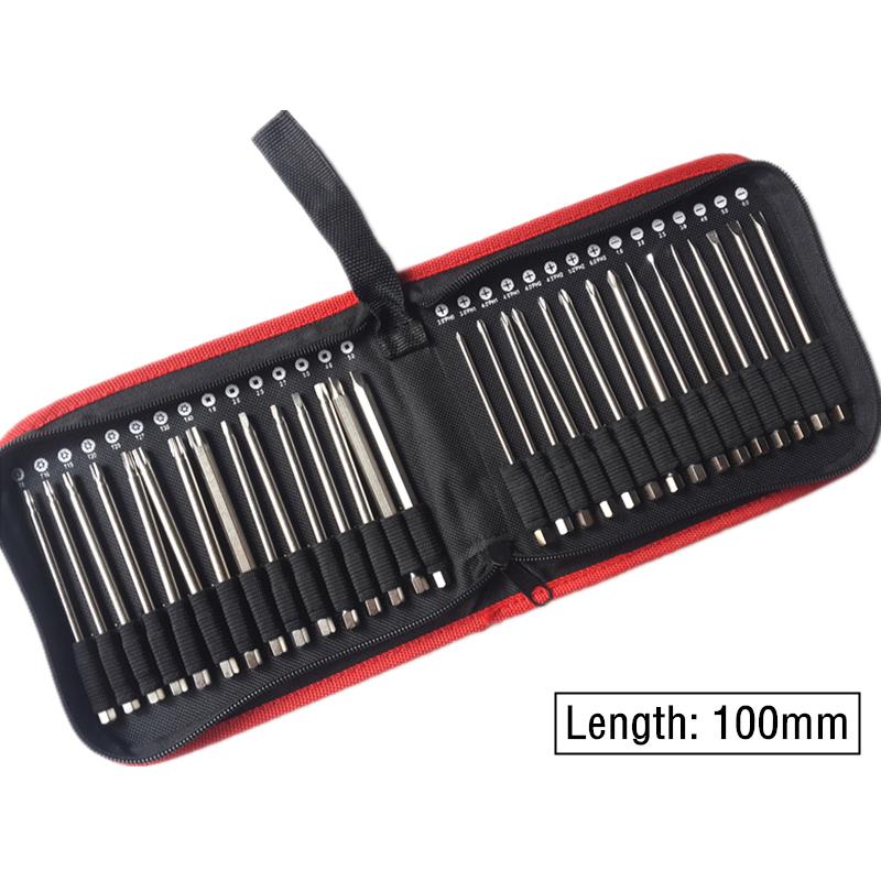 Купить Набор из 30 шт., 100/150 мм S2, стальные магнитные отвертки ...