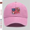 Pc Pcs Floral American Flag Baseball Cap Suitable for Prom Outdoor Sports Beach Vacations Travel Hiking Parties  Adjusta