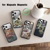 J-Japan Ukiyo-e S-Samurai Sea Phone Case For iPhone 17,16,15,14,13,12,Plus,Pro,Max for Magsafe Magnetic Wireless Charging
