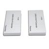 KVM HD USB Extender with Wide IR Over Cat5e Cat6 656.2ft RJ45 KVM Over IP HD Extender for PC HDTV Display US Plug