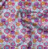 Soimoi Floral Print, Silk Fabric, Decor Sewing Fabric by The Yard 42 Inch Wide,  Decorative Fabric for Shirts Suits Ties,