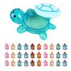 100Pcs Luminous Mini Turtle Figurines Glow In The Dark Resin Turtles with Storage Box Cute Fairy Garden Landscape Decoration