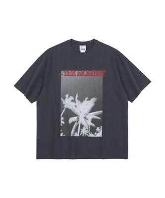 ALTER STUDIO Fade Memory Print T-Shirt_Charcoal