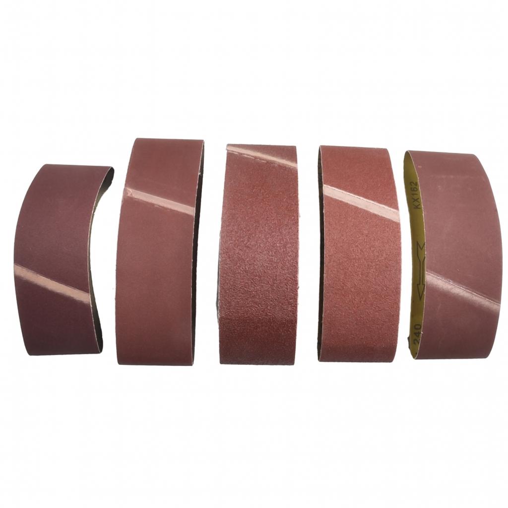Abrasive Band Sanding Belts 60/80/120/180/240 Grits 75mm*533mm Accessories