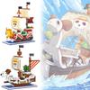 One Going Piece Merry Thousand Sunny Ship Model Children Building Toy Blocks