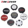 SET OF 4 RAYS VOLK Center Cap for Wheels 53mm OD & 48mm ID Dust Proof Hood Cover Plastic Base Wheel Hub Cap