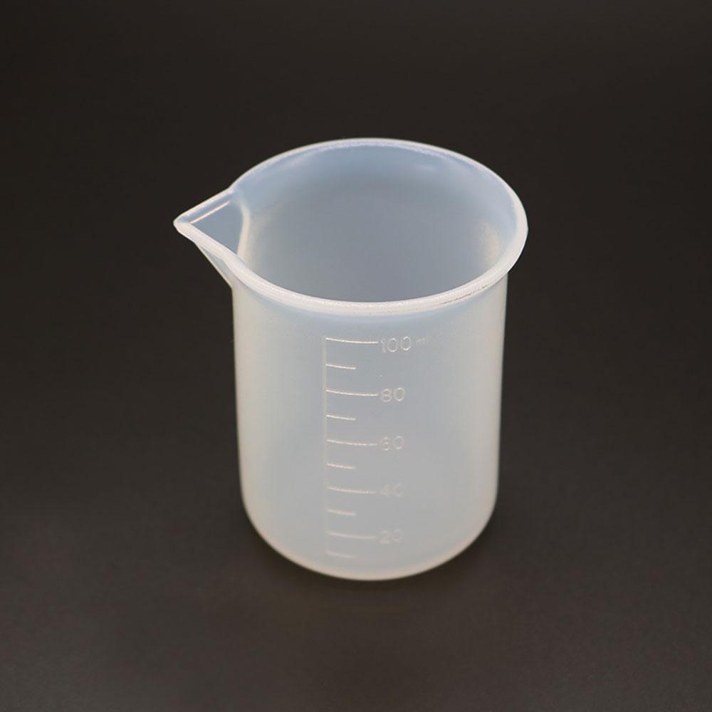 1PC 100ML Silicone Measuring Cup Non-stick Silicone Measure Cup DIY Jewelry Making Tool Epoxy Resin Cup Mixed Measure