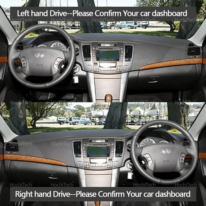 Innenzubehör Armaturenbrettabdeckung Pad Sonnenschutz Pad UV-Schutzmatte für Hyundai Sonata Sonica NF 2005-2009