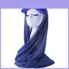 Polyester Womens Scarf Hat Set With Solid Color Design For All Seasons