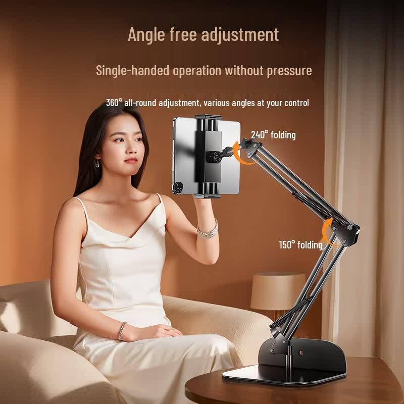 Hidden Clamp Bedside Phone & Tablet Stand