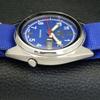 USED VINTAGE SEIKO 5 AUTOMATIC 7009A JAPAN MENS BLUE COLOR DIAL WATCH A434607-2 R121-a434607
