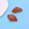 100pcs Cute Resin Mini Simulated Bread Food Play Flatback DIY for Kitchen Doll House Decoration Fairy Garden Miniatures