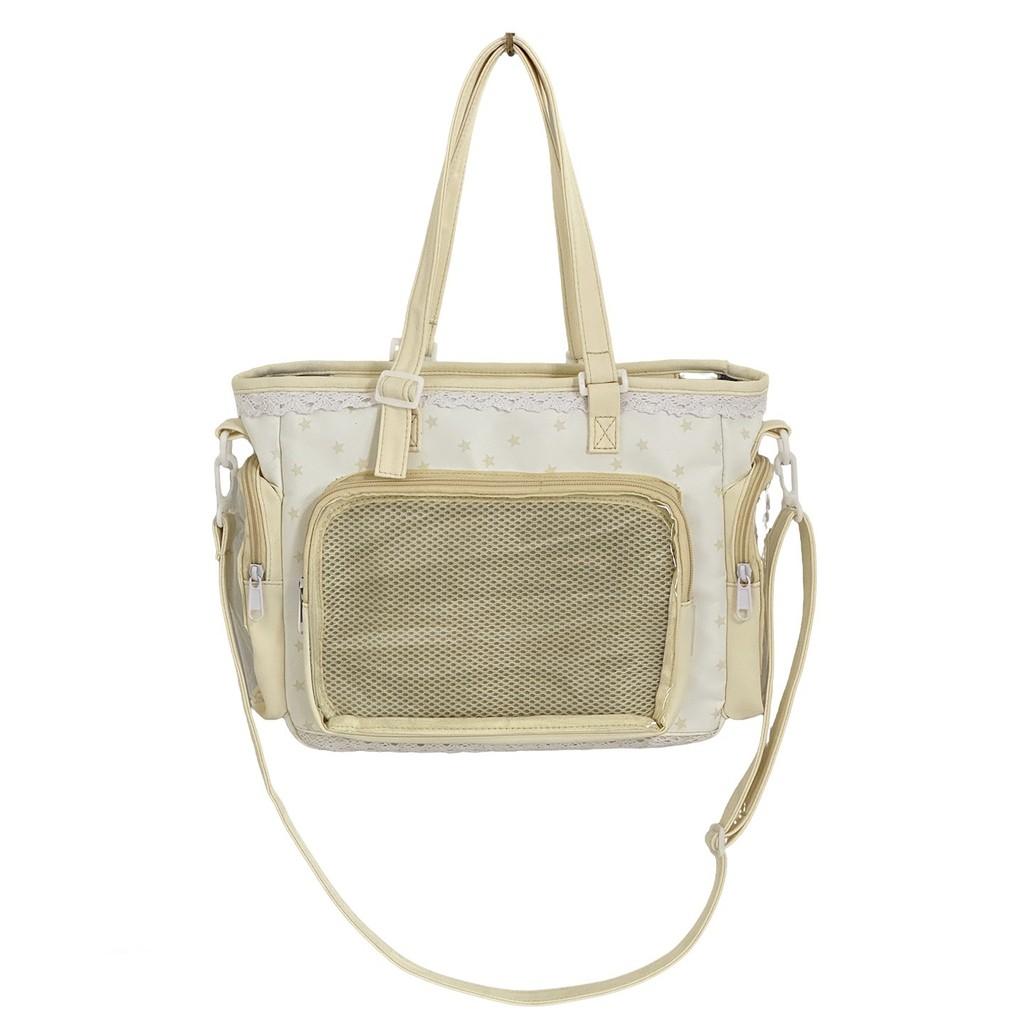 Student Tote Bag With Nylon Material And Zipper Closure For Casual School Travel Use
