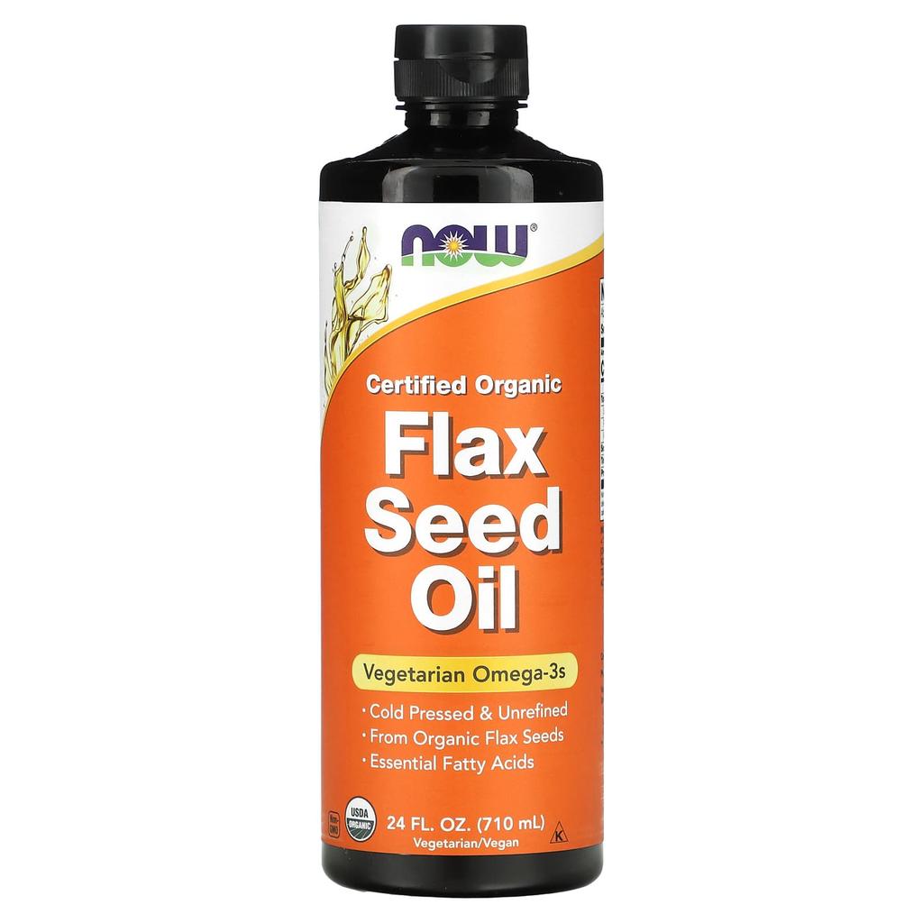 Certified Organic Flaxseed Oil, 710 Ml (24 Fl Oz)