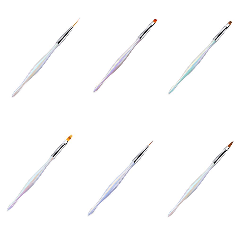Nail Art Brushes Nail Art Design Pen Painting Tools Nail Extension Gel Brush Nail Polish Brush Builders Nail Gel Brush
