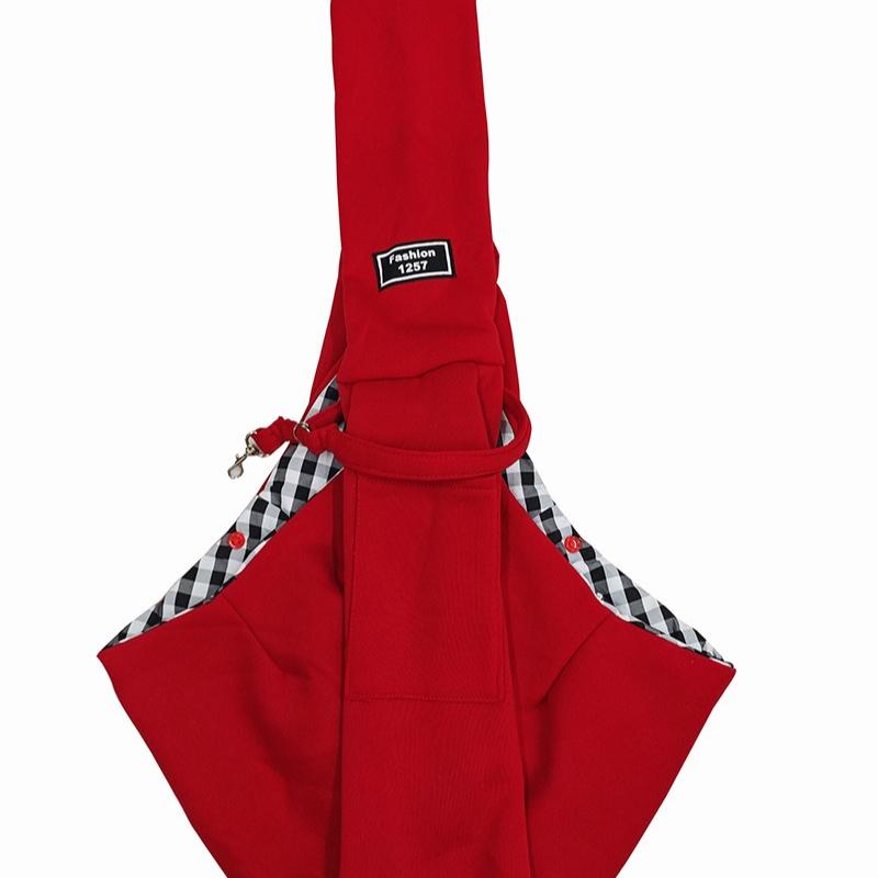 1pc Pet Carrier Backpack, Suitable for Cats, Dogs and Puppies - Outdoor Travel Dog Shoulder Bag, Single Person Comfortable Messenger/Tote Bag