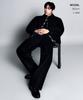Musinsa Standard Wool Blend Jersey Oversized Out-Pocket Jacket [Black]