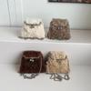Niche Lamb Furry Bag Women's New Autumn and Winter Plush Texture Crossbody Bags Chain Bag Exquisite Small Furry Bag