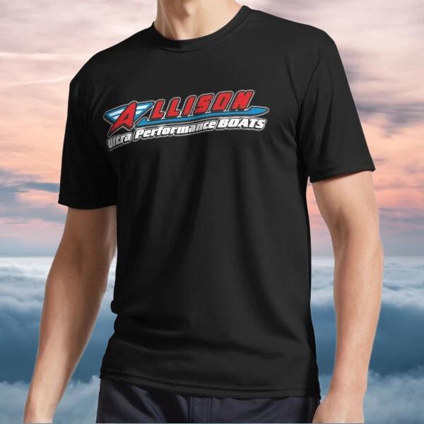 

New Shirt Allison Performance Boats Active Logo TEE T-Shirt Funny Size S to 5XL S