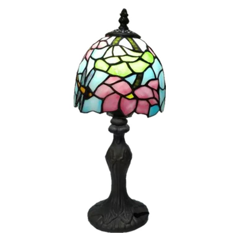 Tiffany Style Desk Lamp for Bedroom, Living Room, or Children's Room Night Light